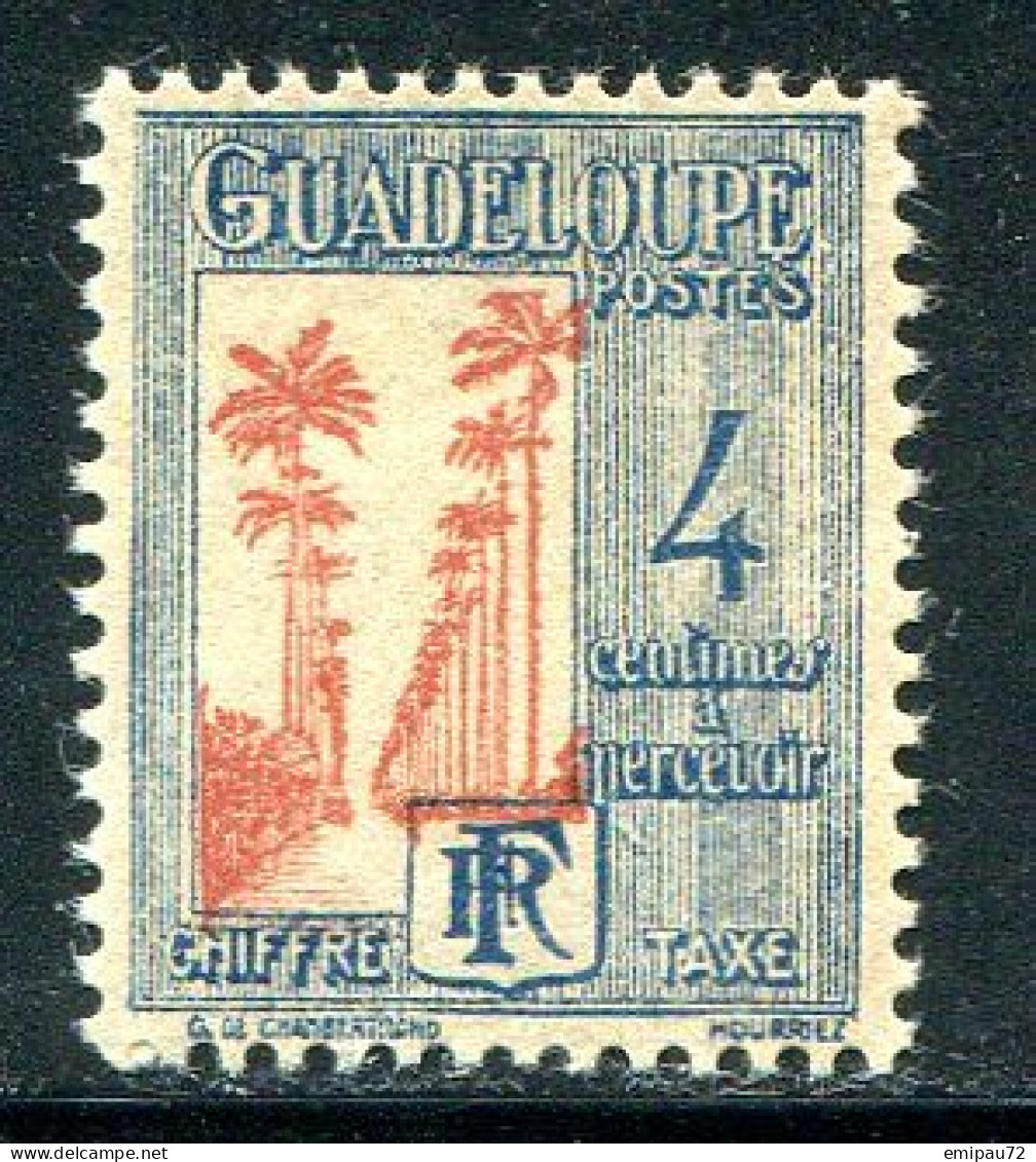 GUADELOUPE- Taxe Y&T N°26- Oblitéré - Portomarken