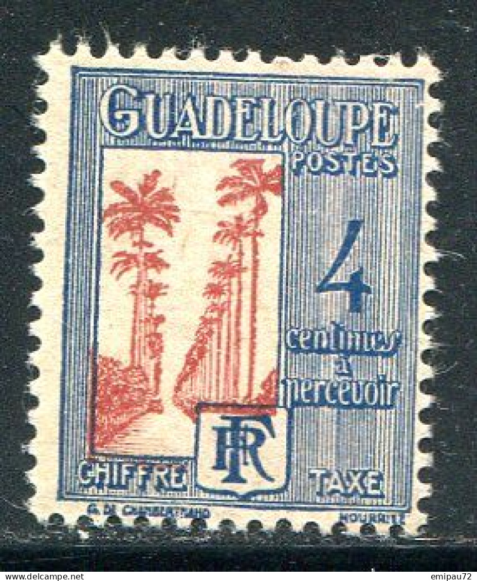 GUADELOUPE- Taxe Y&T N°26- Oblitéré - Strafport