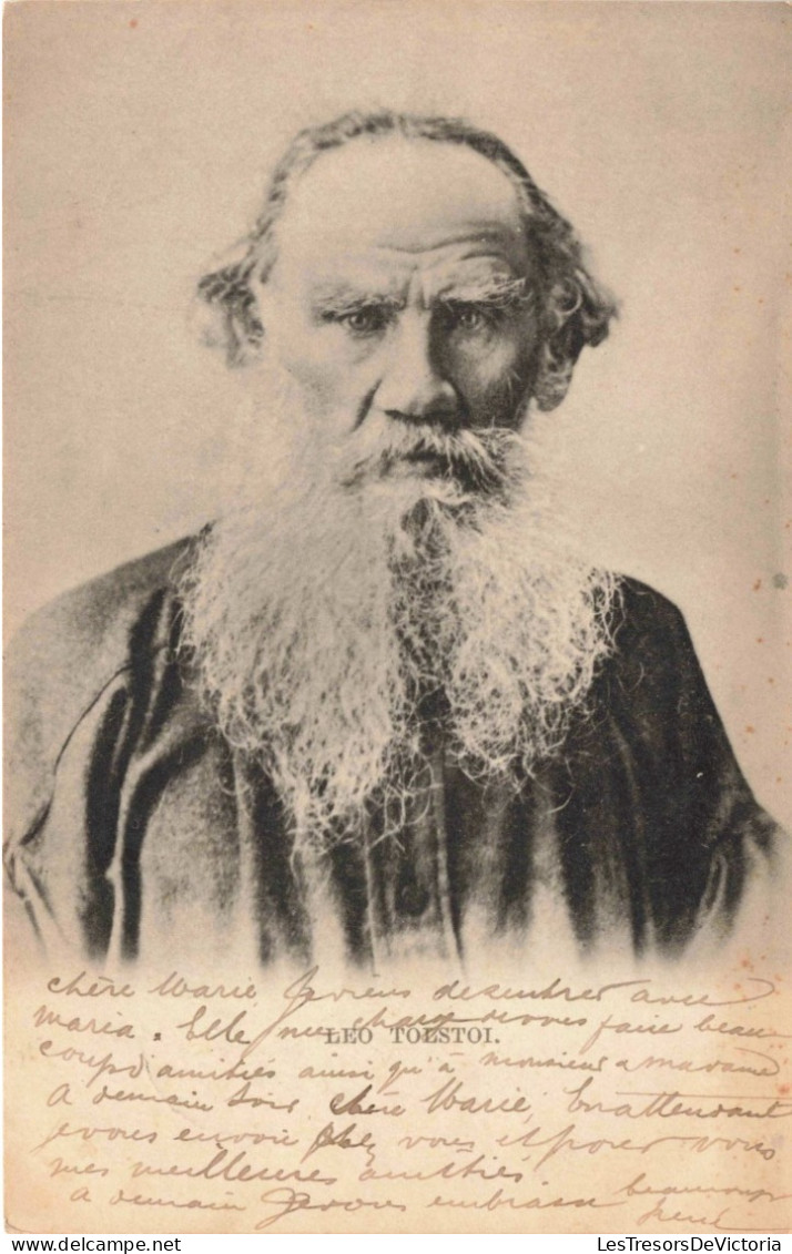 CELEBRITES - Ecrivains - Leo Tolstoi - Carte Postale Ancienne - Schriftsteller