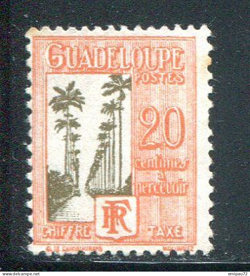 GUADELOUPE- Taxe Y&T N°30- Oblitéré - Timbres-taxe