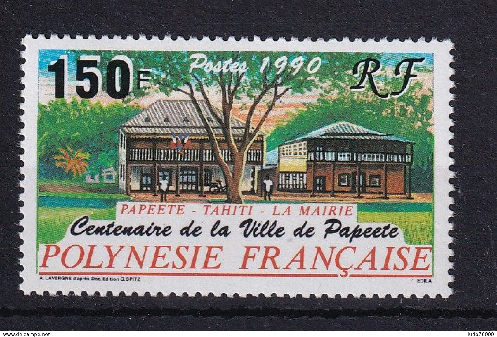 D 740 / POLYNESIE / N° 358 NEUF** COTE 4.60€ - Collections, Lots & Séries