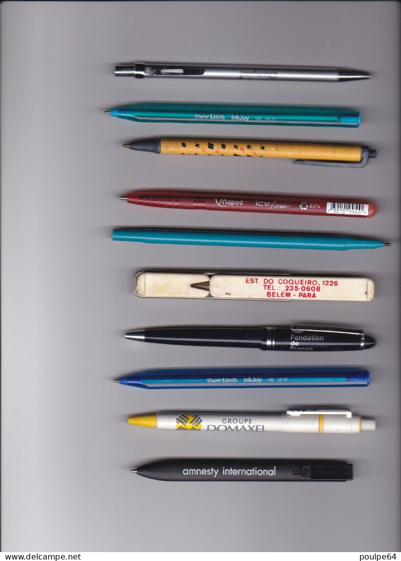 10 Stylos Publicitaires - Pens