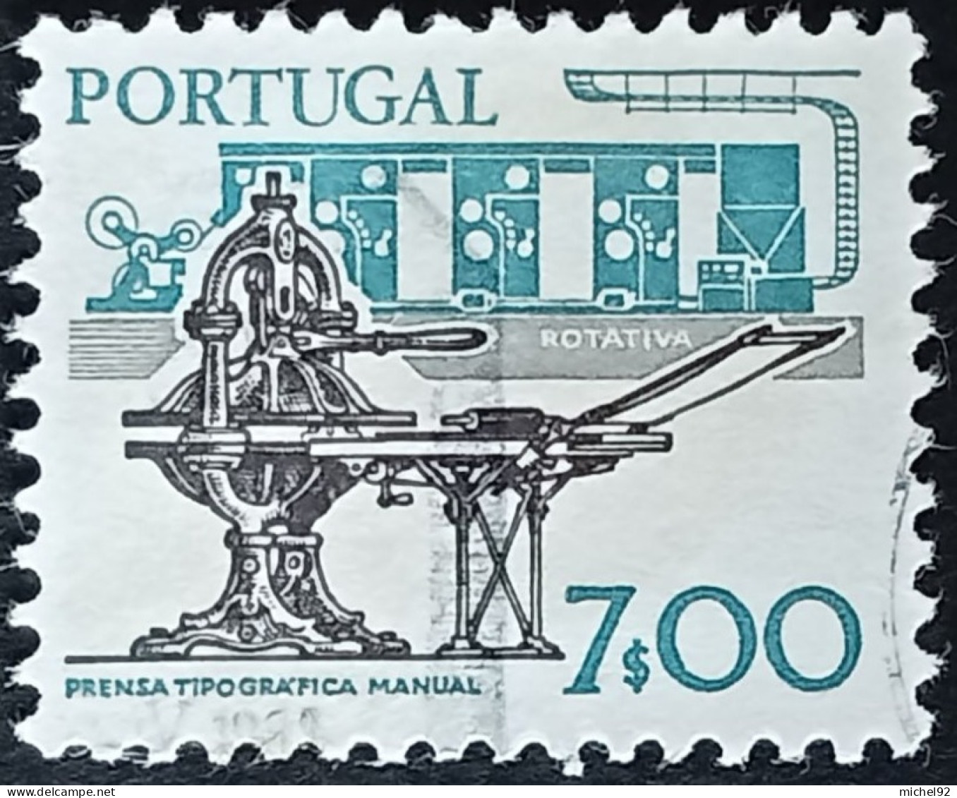 Portugal 1978 - YT N°1371 - Oblitéré - Oblitérés