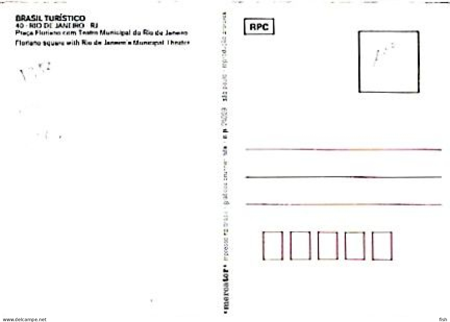 Brazil & Maximum Card, Praça Floreano Com Teatro Municipal Do Rio De Janeiro, Rio De Janeiro 1979 (40) - Cartoline Maximum