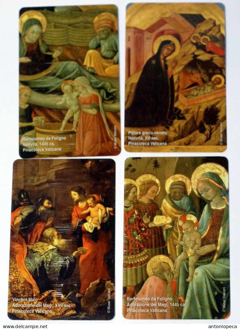 VATICAN 2023, FOLDER CARTE TELEFONICHE,"IL PRESEPE NELL'ARTE"(THE CRECHE IN ART) - Vaticano