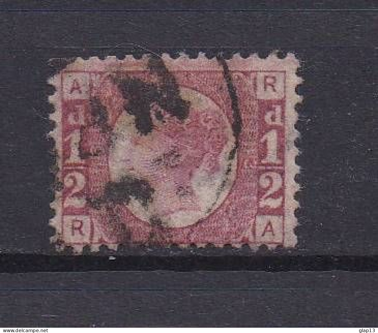 GRANDE BRETAGNE 1870 TIMBRE N°49 OBLITERE REINE VICTORIA - Used Stamps