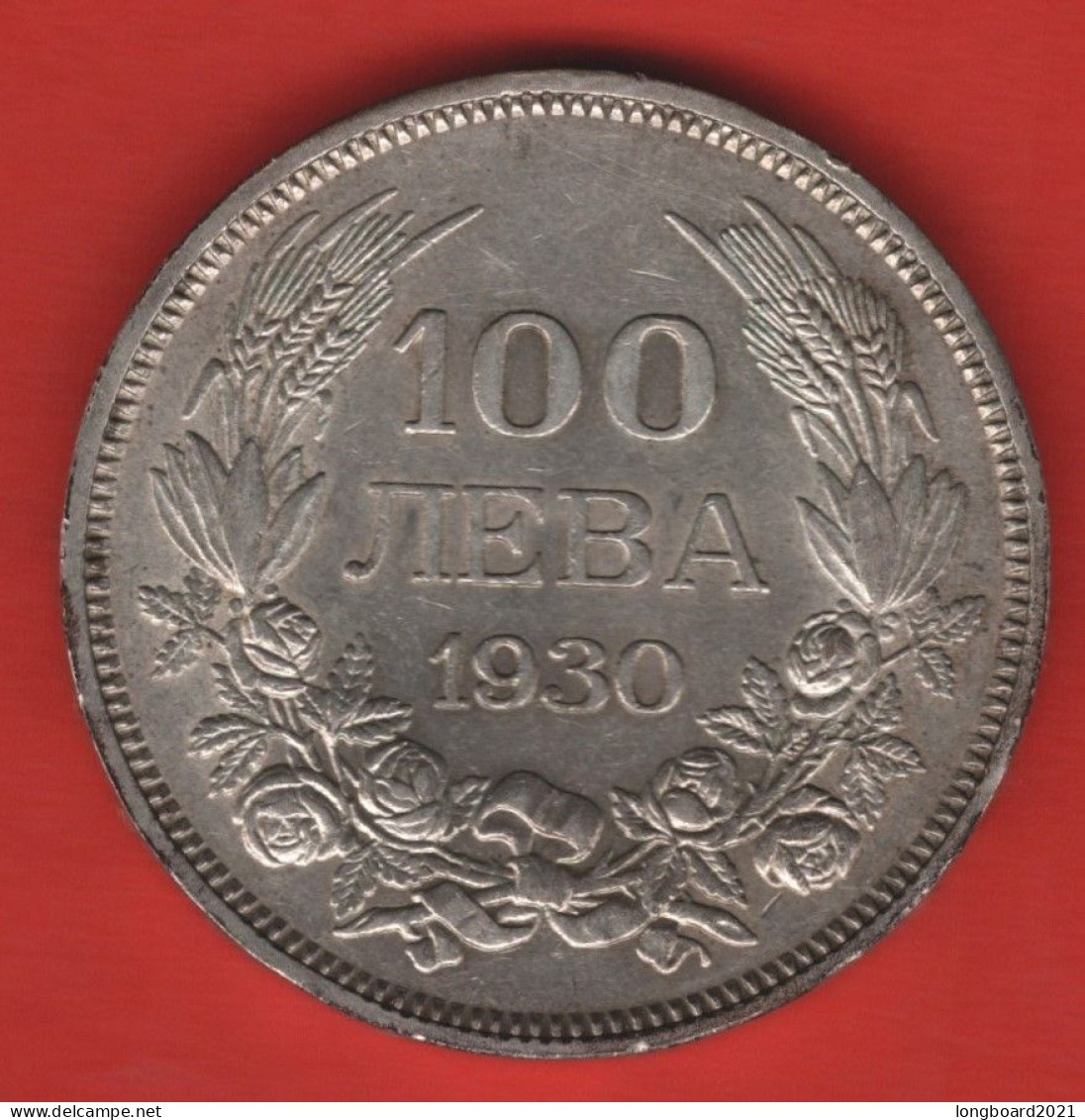 BULGARIA - 100 LEW 1930 -SILVER- - Bulgarie