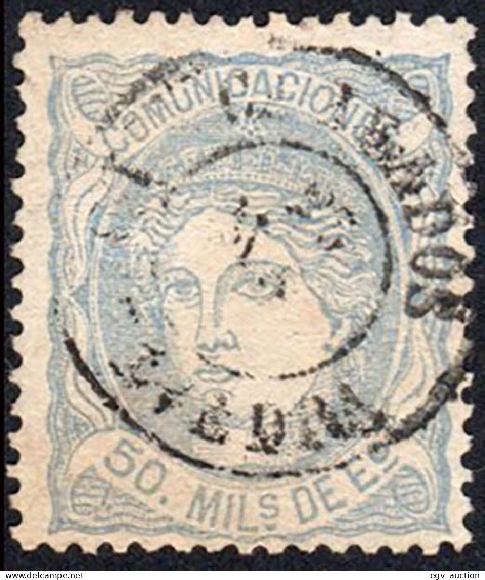 Pontevedra - Edi O 107 - 50 M.- Mat Fech. Tp. II "Cambados" - Used Stamps