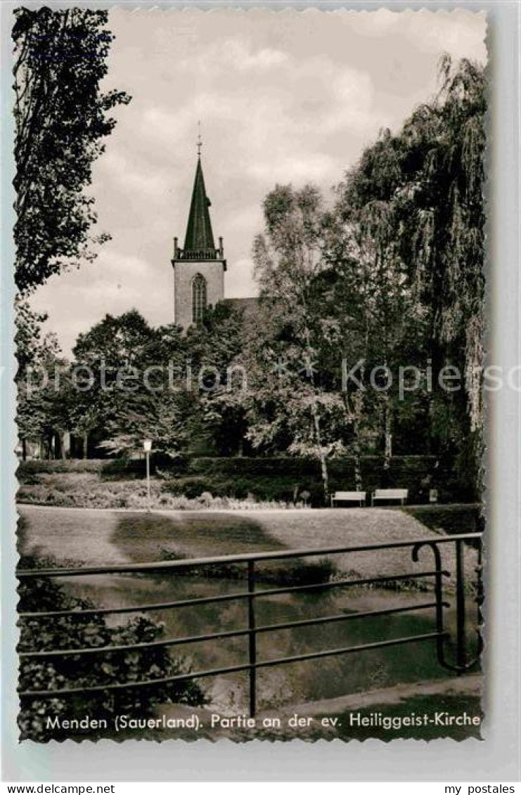 42768498 Menden Sauerland Evangelische Heiliggeist Kirche Menden (Sauerland) - Menden