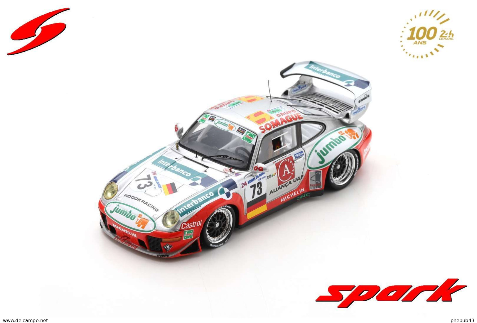 Porsche GT2 - 11th 24h Le Mans 1997 #73 - M. Mello-Breyner/P. Mello-Breyner/T. Mello-Breyner - Spark - Spark