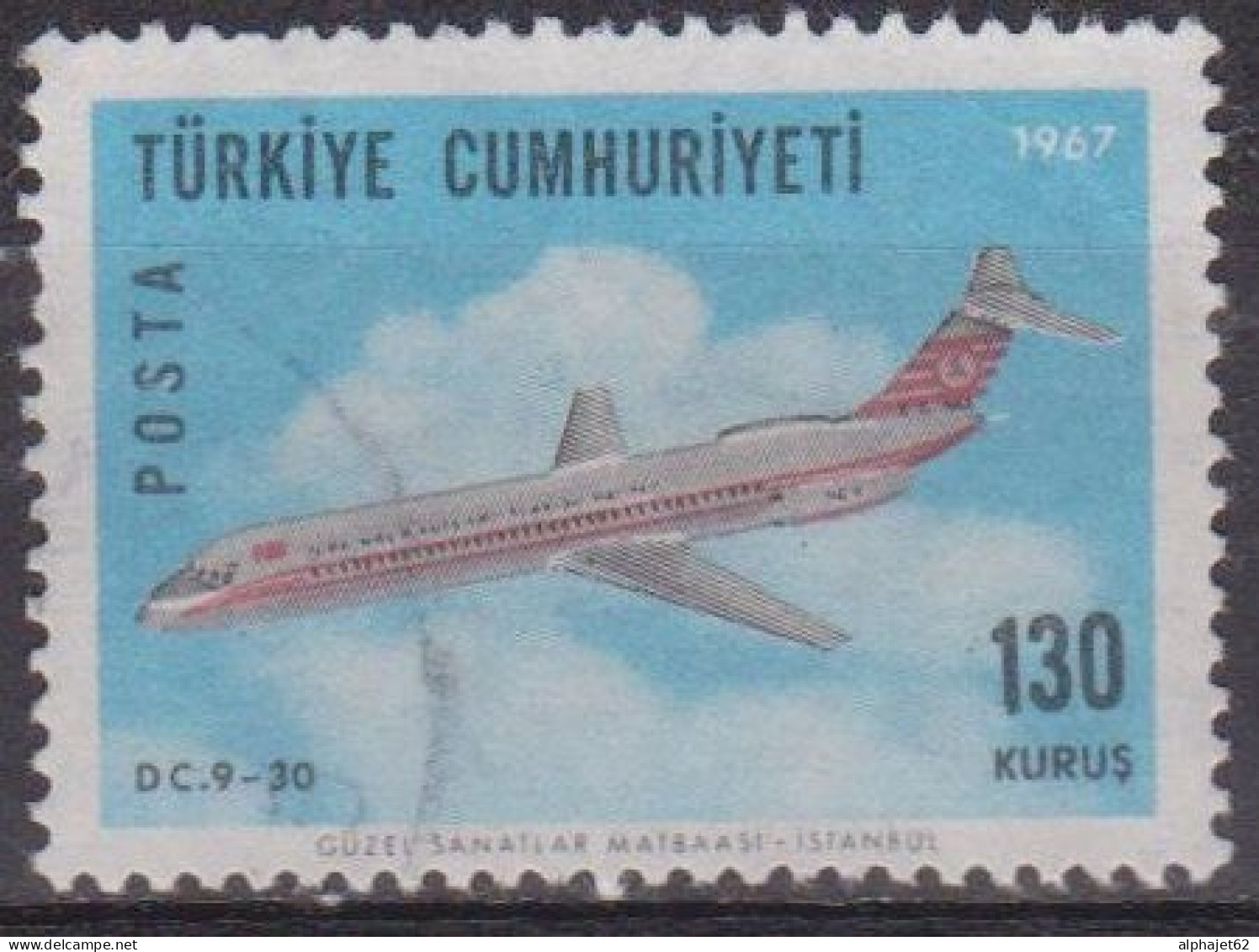 Aviation - Avion - TURQUIE - Douglas DC-9-30 - N° 1824 - 1967 - Gebraucht