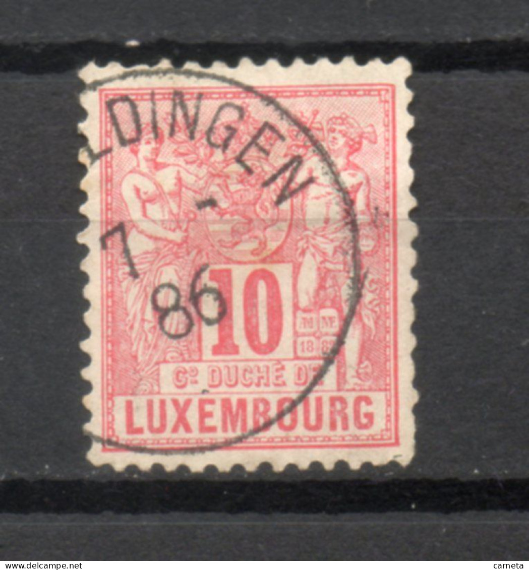 LUXEMBOURG    N° 51    OBLITERE   COTE 0.35€   ALLEGORIE - 1882 Allegorie