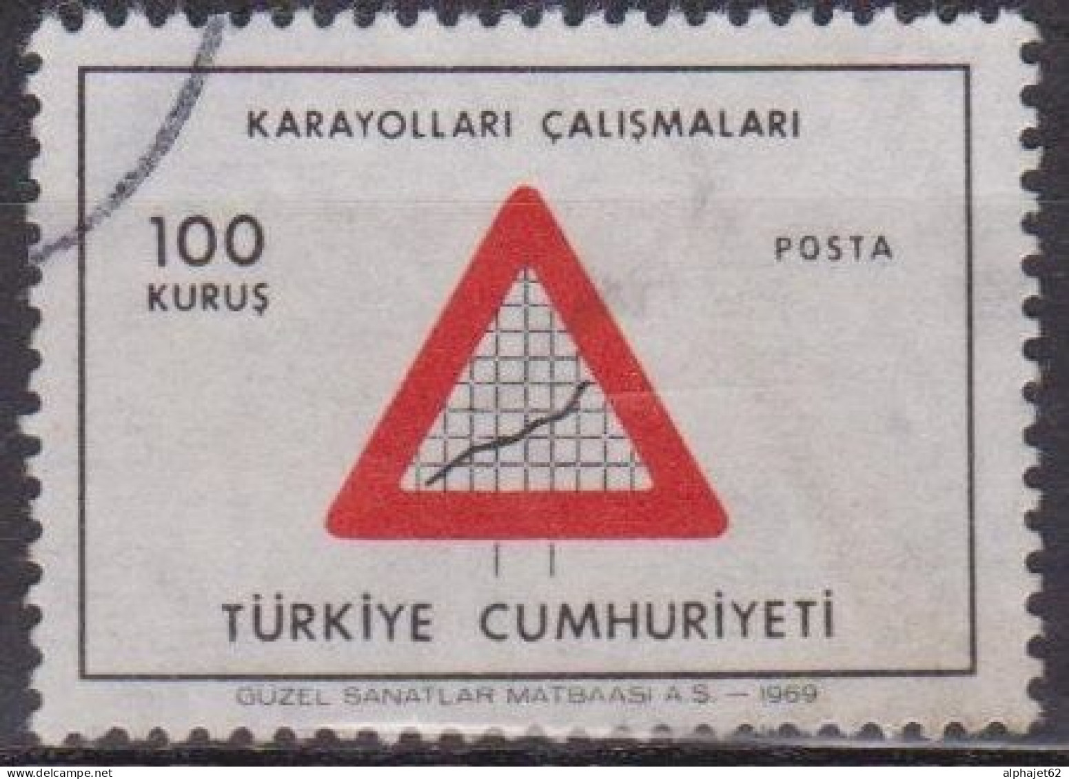 Développement - TURQUIE - Construction De Routes - N° 1909  - 1969 - Usati