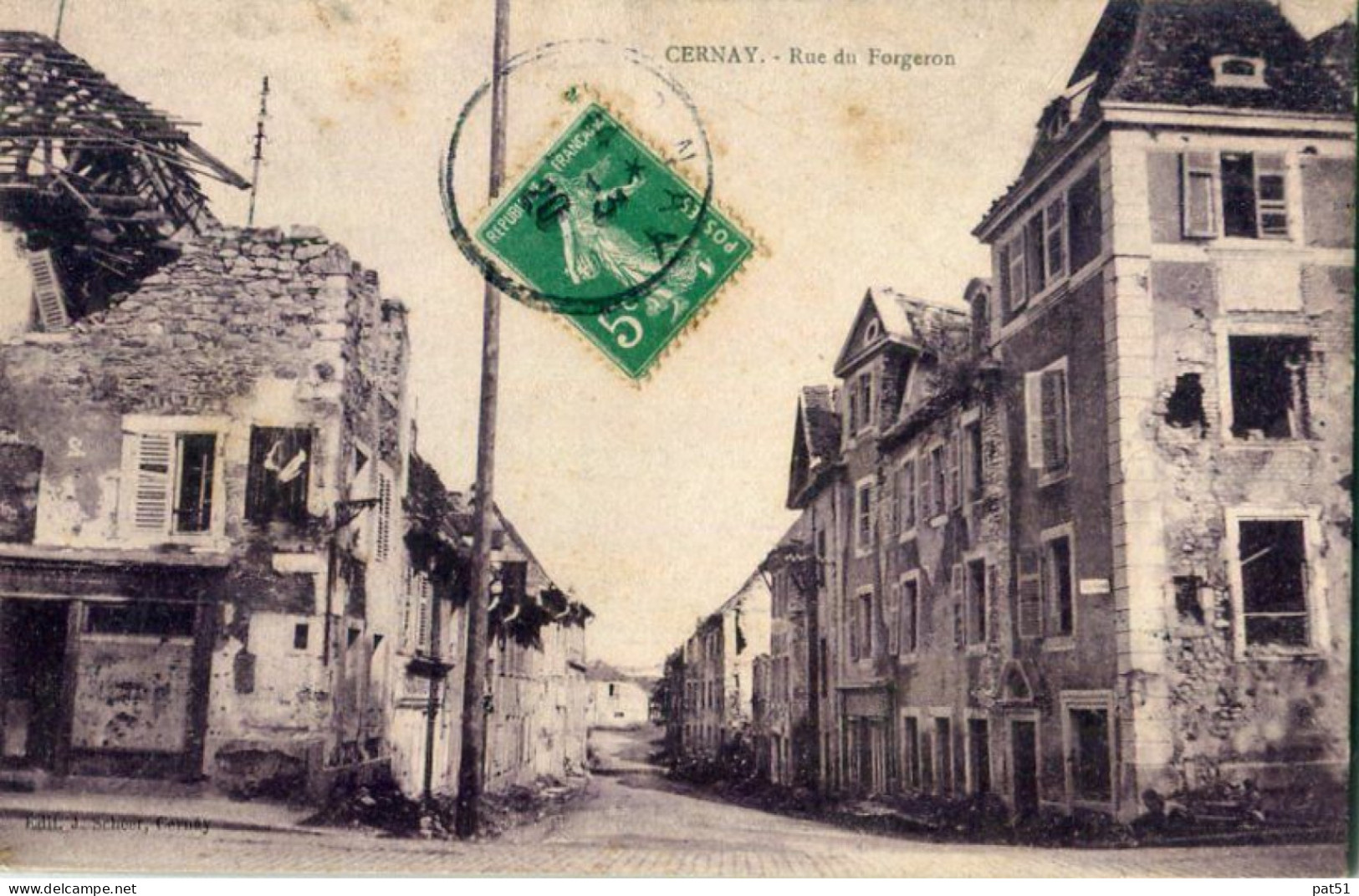 68 - Cernay  : Rue Du Forgeron - Cernay