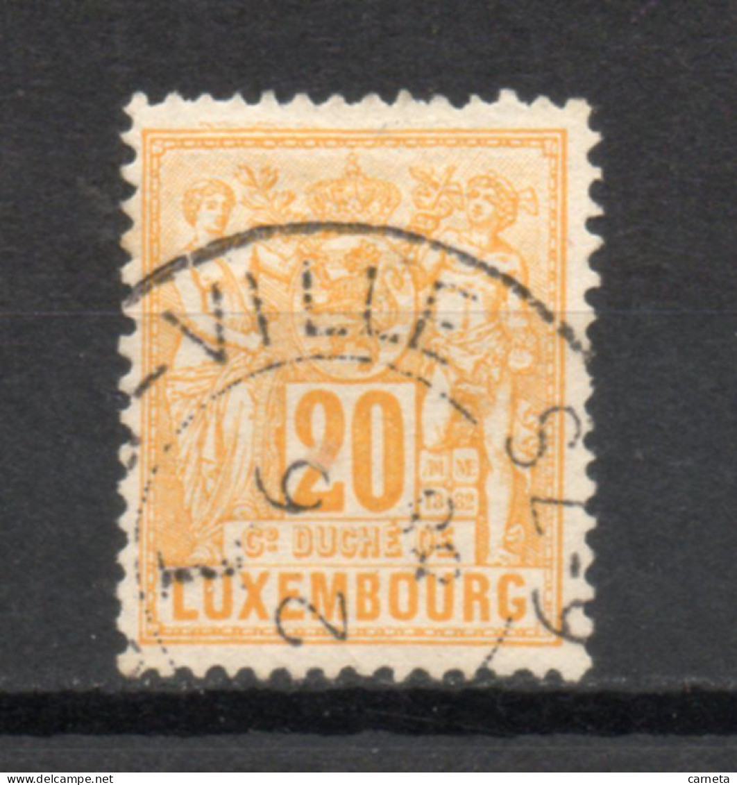 LUXEMBOURG    N° 53    OBLITERE   COTE 2.00€   ALLEGORIE - 1882 Allégorie