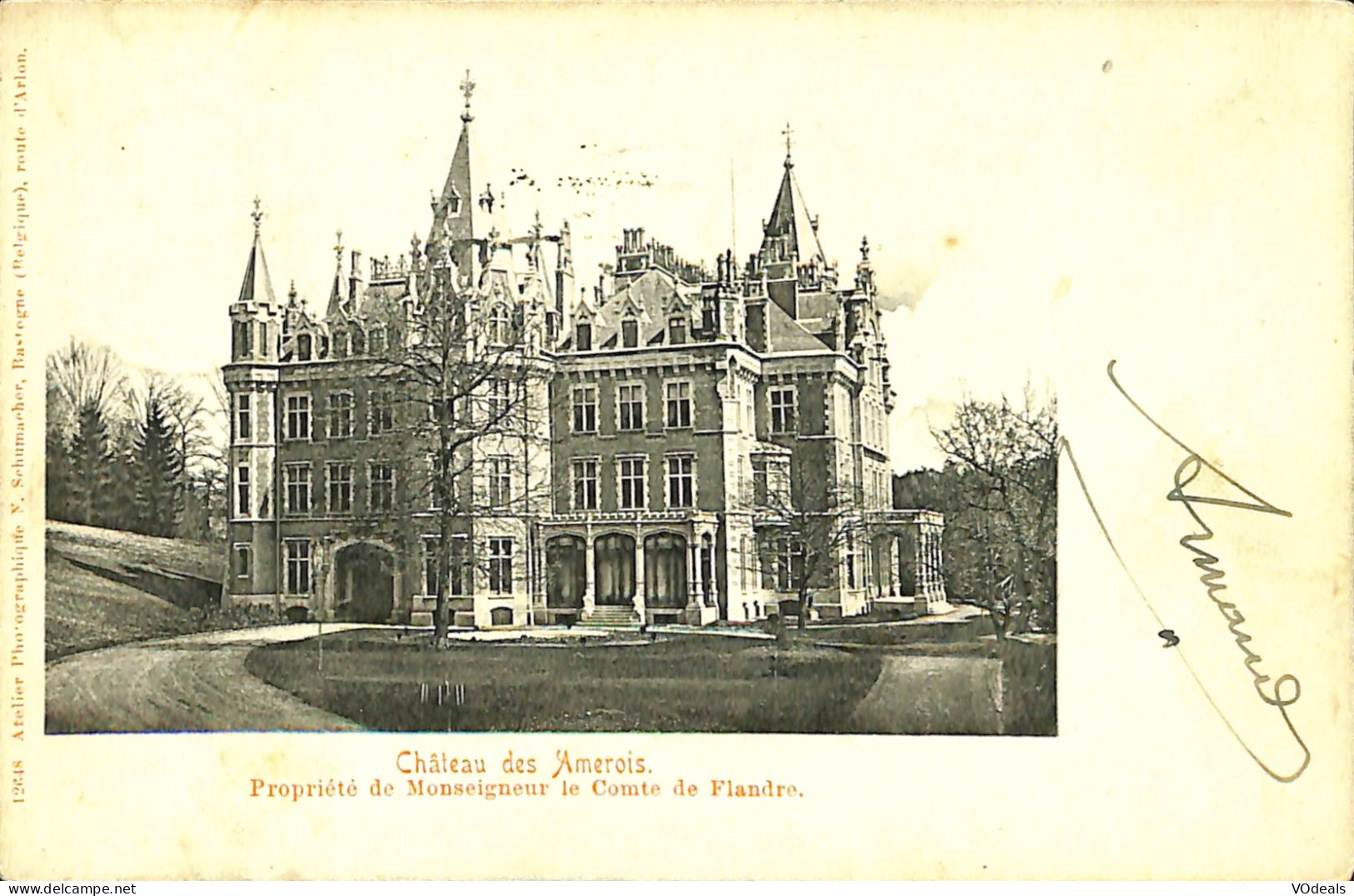 Belgique - Luxembourg - Bouillon - Château Des Amerois - Bouillon