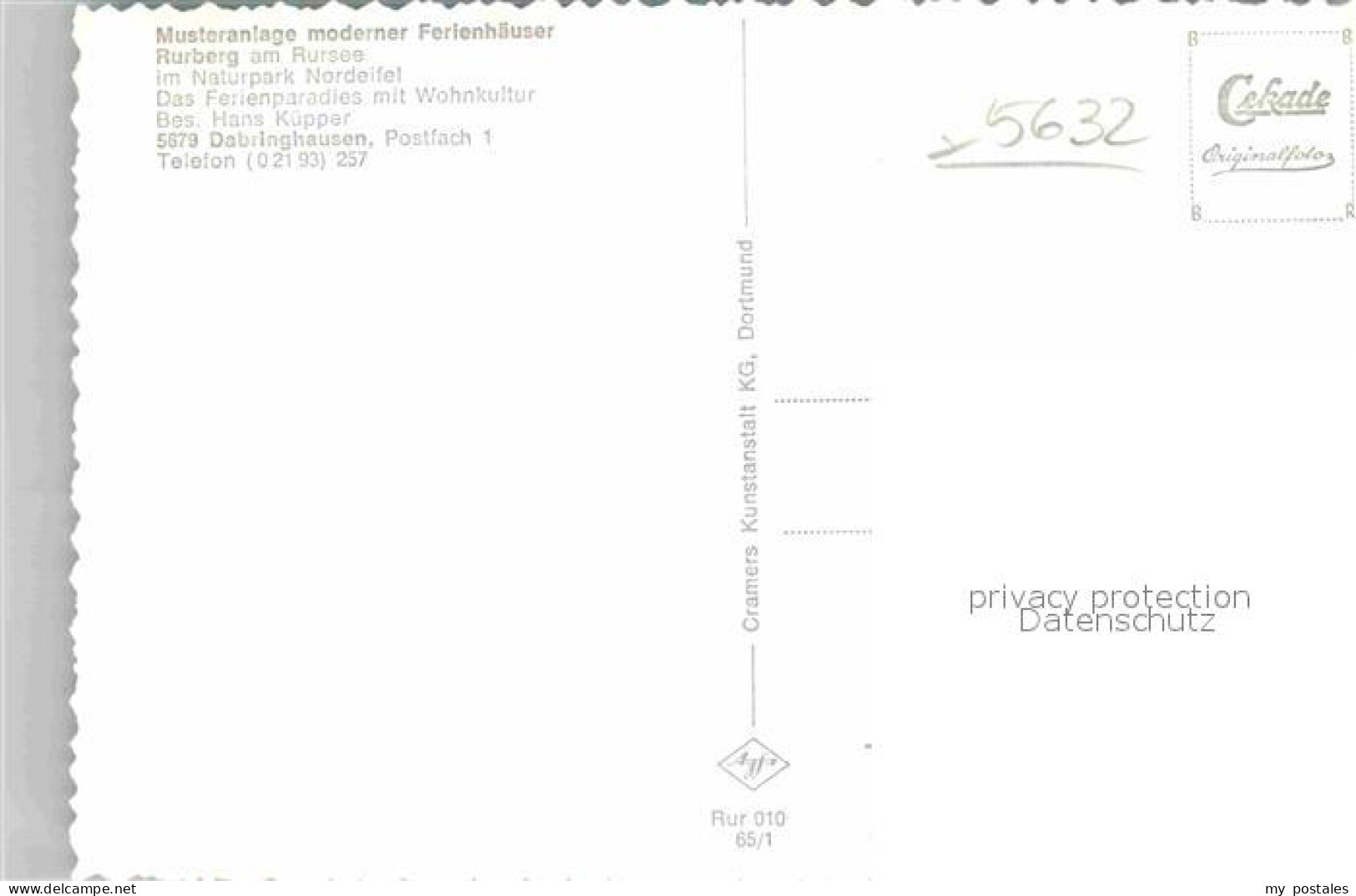 42766778 Dabringhausen Musteranlage Ferienhaeuser Rurberg  Wermelskirchen - Wermelskirchen