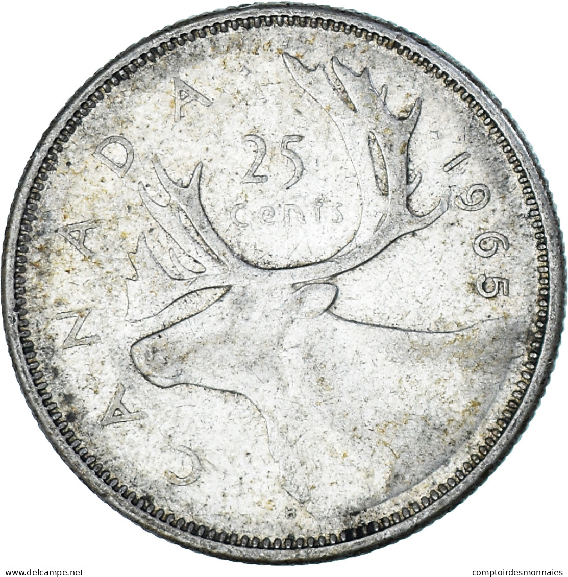 Canada, 25 Cents, 1965 - Canada