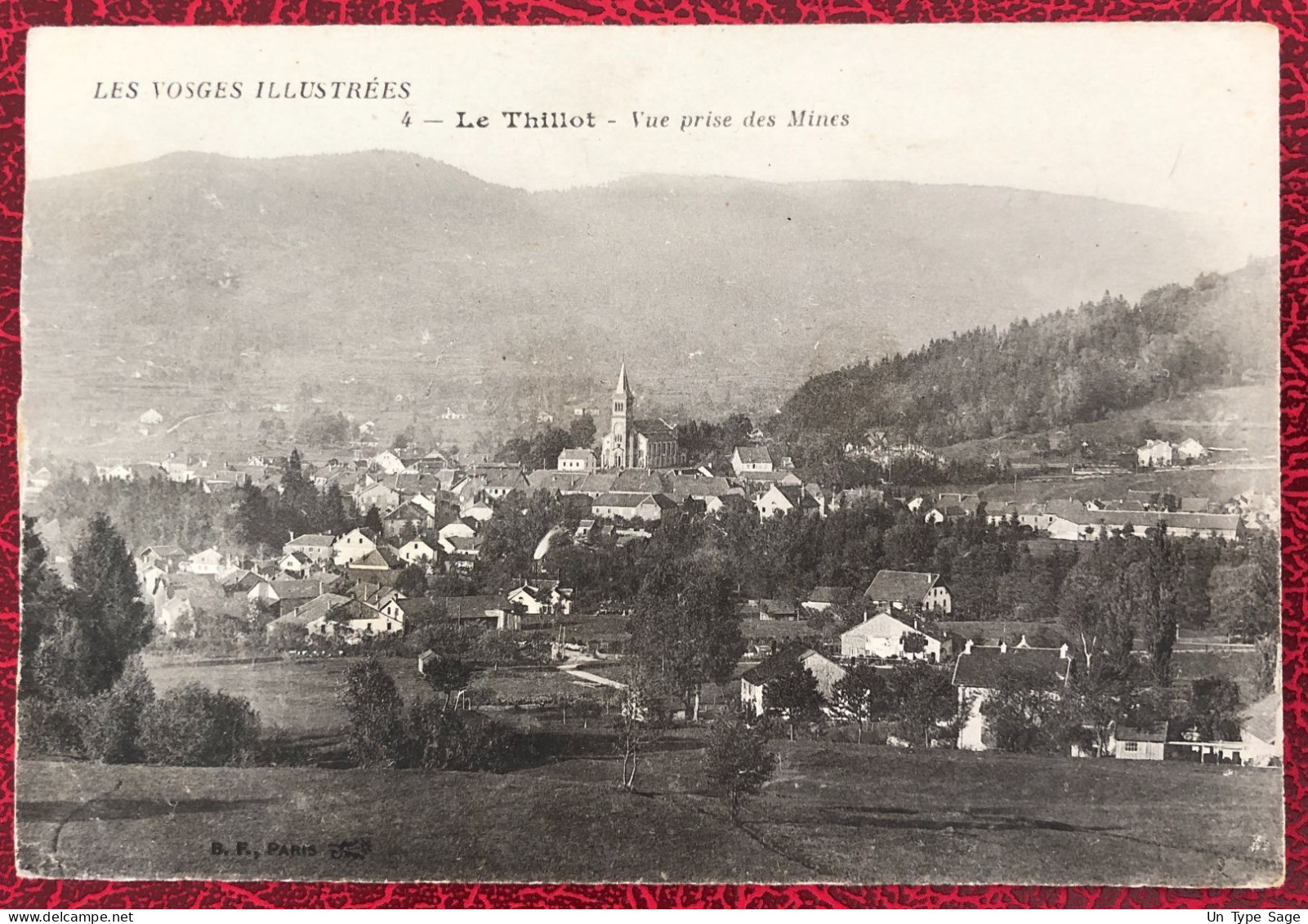 France, CPA - Les Vosges Illustrées 4- Le Thillot - Neuve - (B767) - Le Thillot