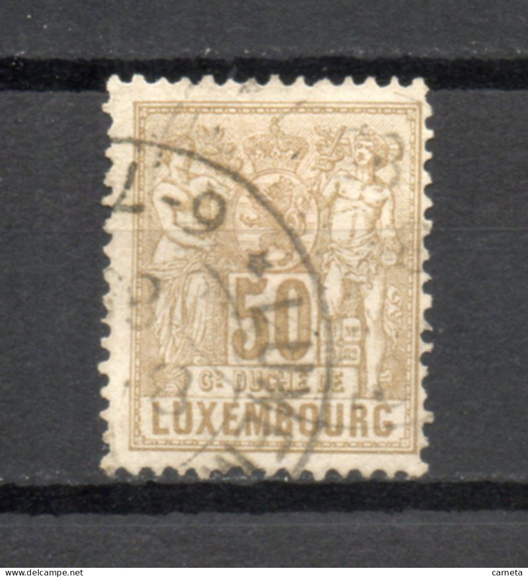 LUXEMBOURG    N° 56    OBLITERE   COTE 3.00€   ALLEGORIE - 1882 Allegorie