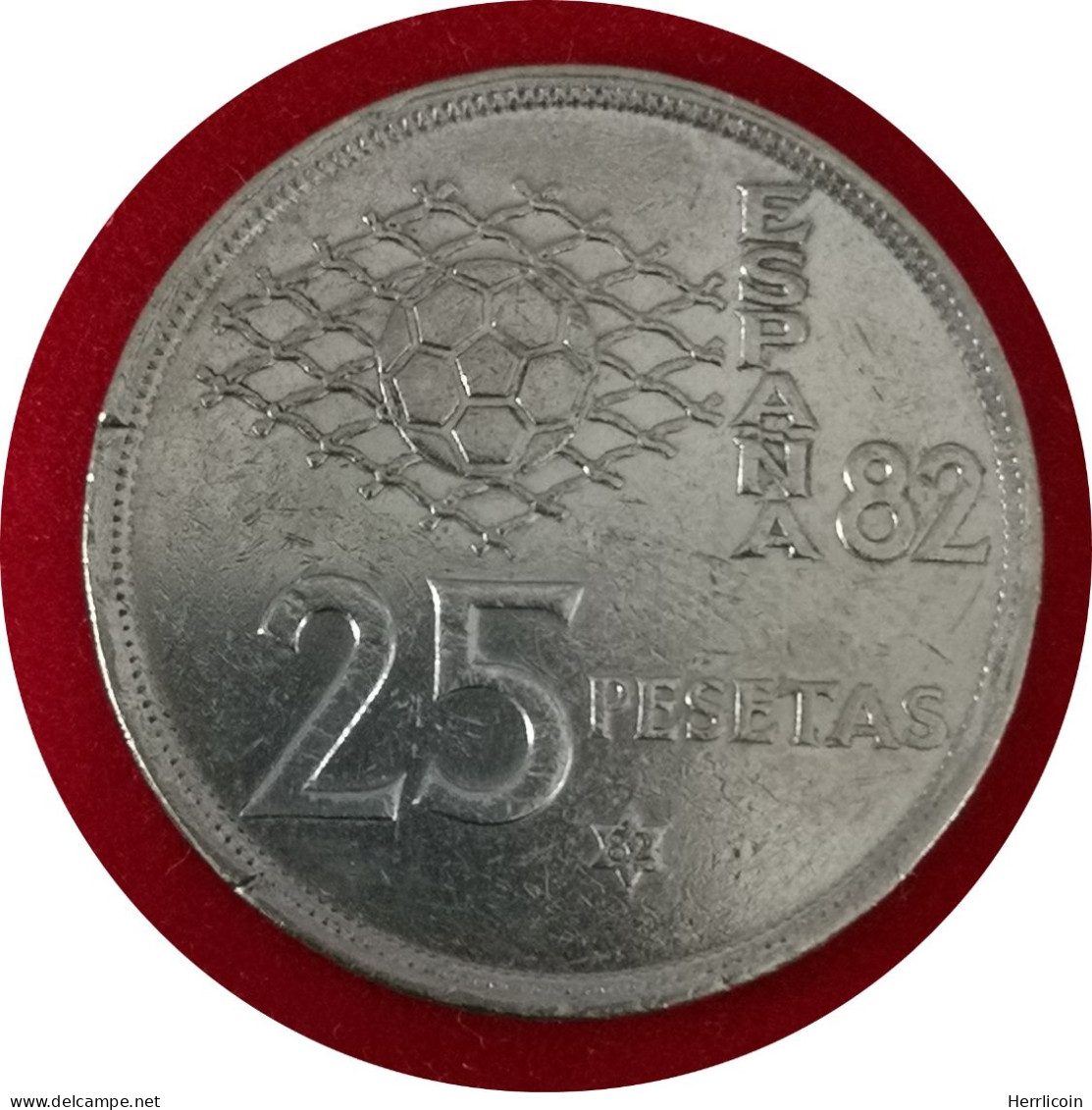 Monnaie Espagne - 1982 - 25 Pesetas España 82 - 25 Peseta