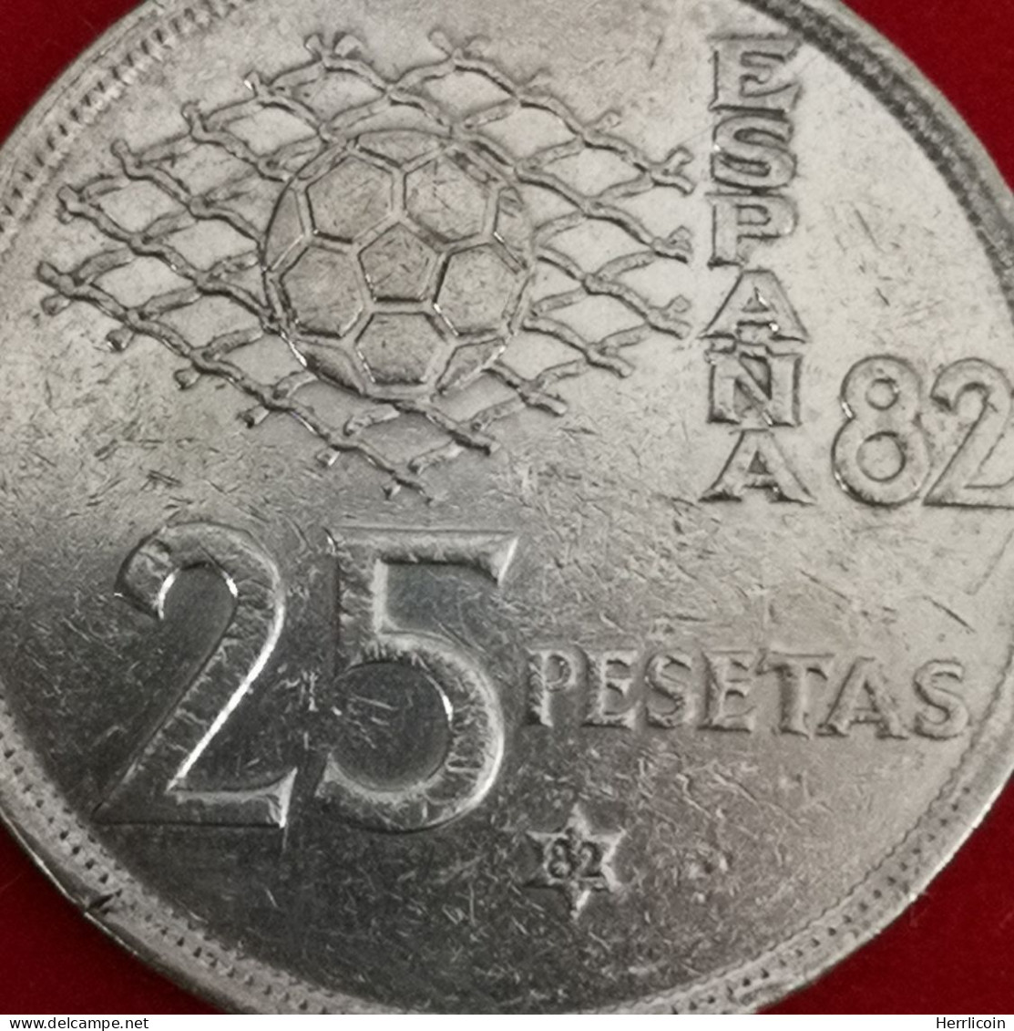 Monnaie Espagne - 1982 - 25 Pesetas España 82 - 25 Pesetas