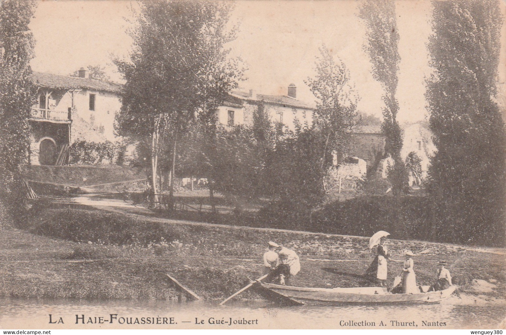 44 LA HAIE-FOUASSIERE   NANTES    Le Gué-Joubert       TB PLAN      Env. 1910     RARE - Haute-Goulaine