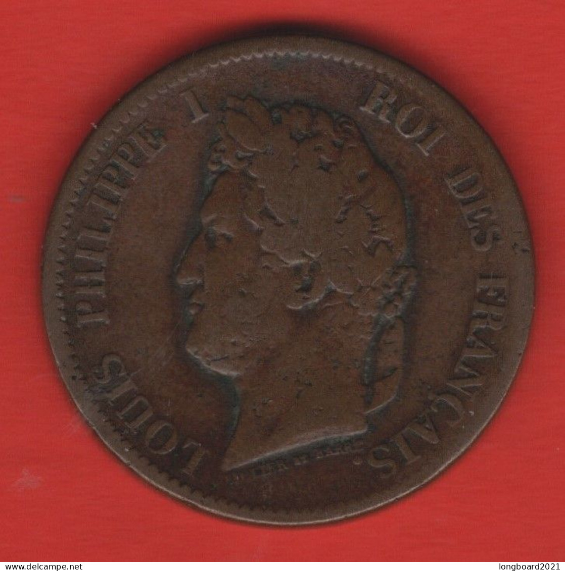 FRENCH COLONIES - 5 CENTIMES 1841A - Franse Koloniën (1817-1844)