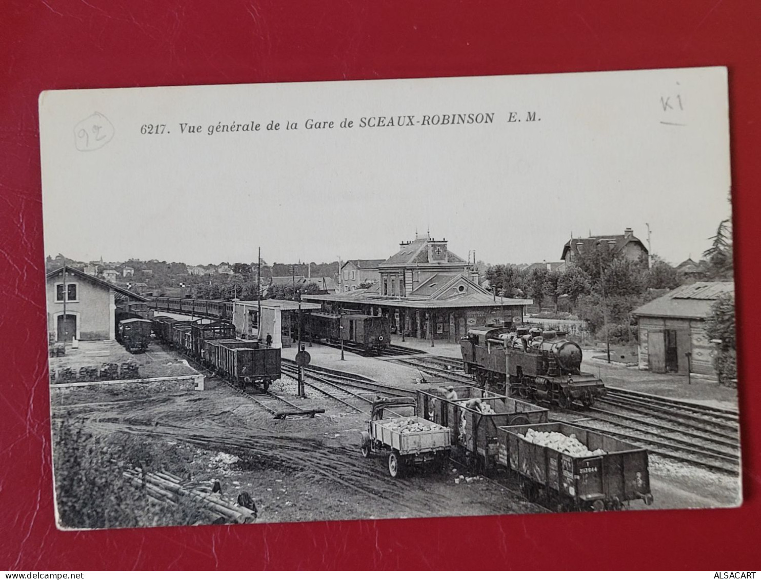 Sceaux-robinson , Gare Et Train - Sceaux