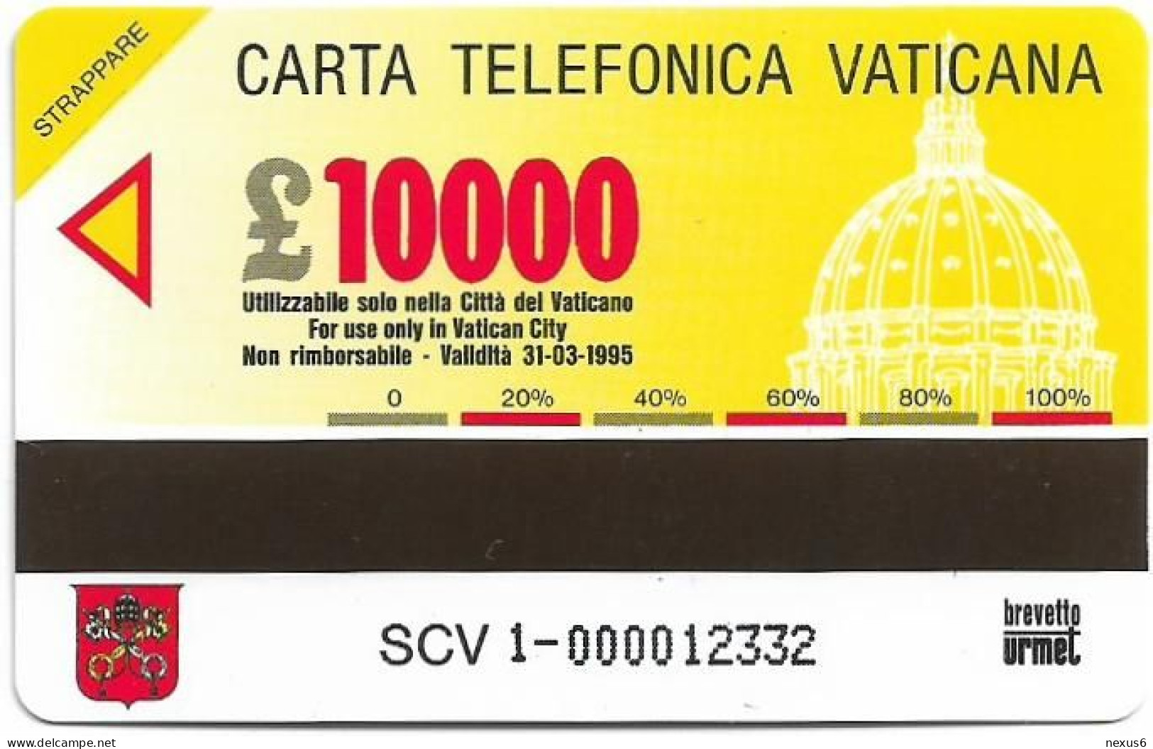 Vatican - Assisi Per La Pace - 10.000V₤, 1993, 19.600ex, Mint - Vaticaanstad