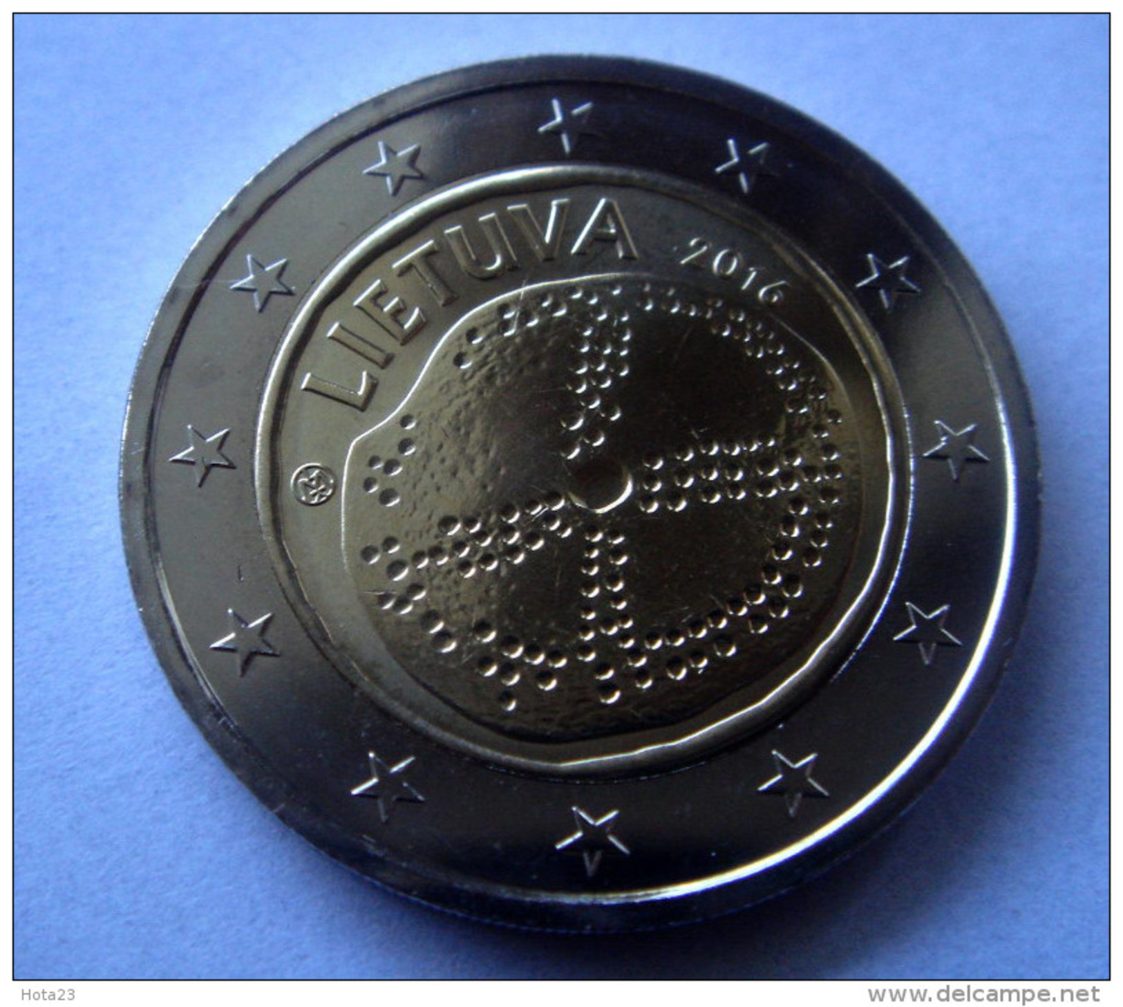 2016  Lithuania  2 EURO "Baltic Culture"  Coin Gedenkmünze  ,munze  FROM MINT ROLL UNC - Litouwen
