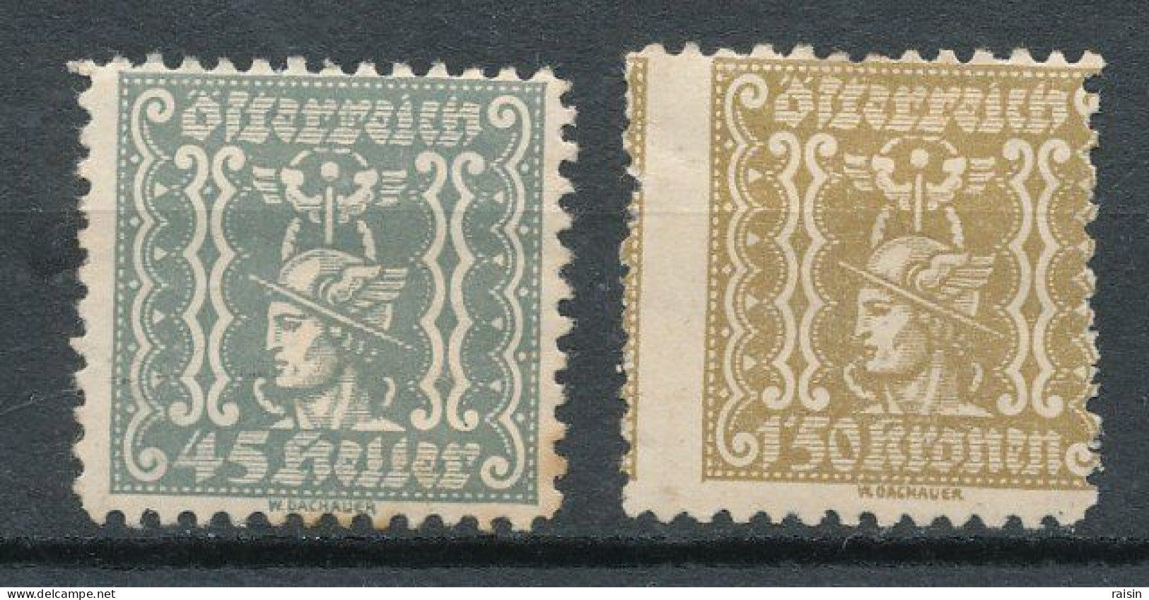 Autriche 1921 Journaux  Non Officiels Yvert 56a, 57a - Dagbladen