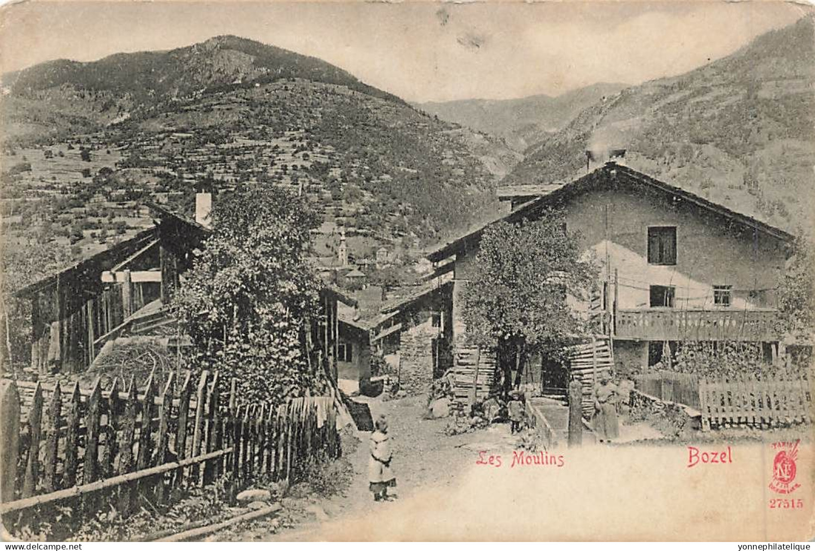 73 - SAVOIE - BOZEL - Les Moulins - Animation - Défaut Pliures Voir Scans - 10158 - Bozel