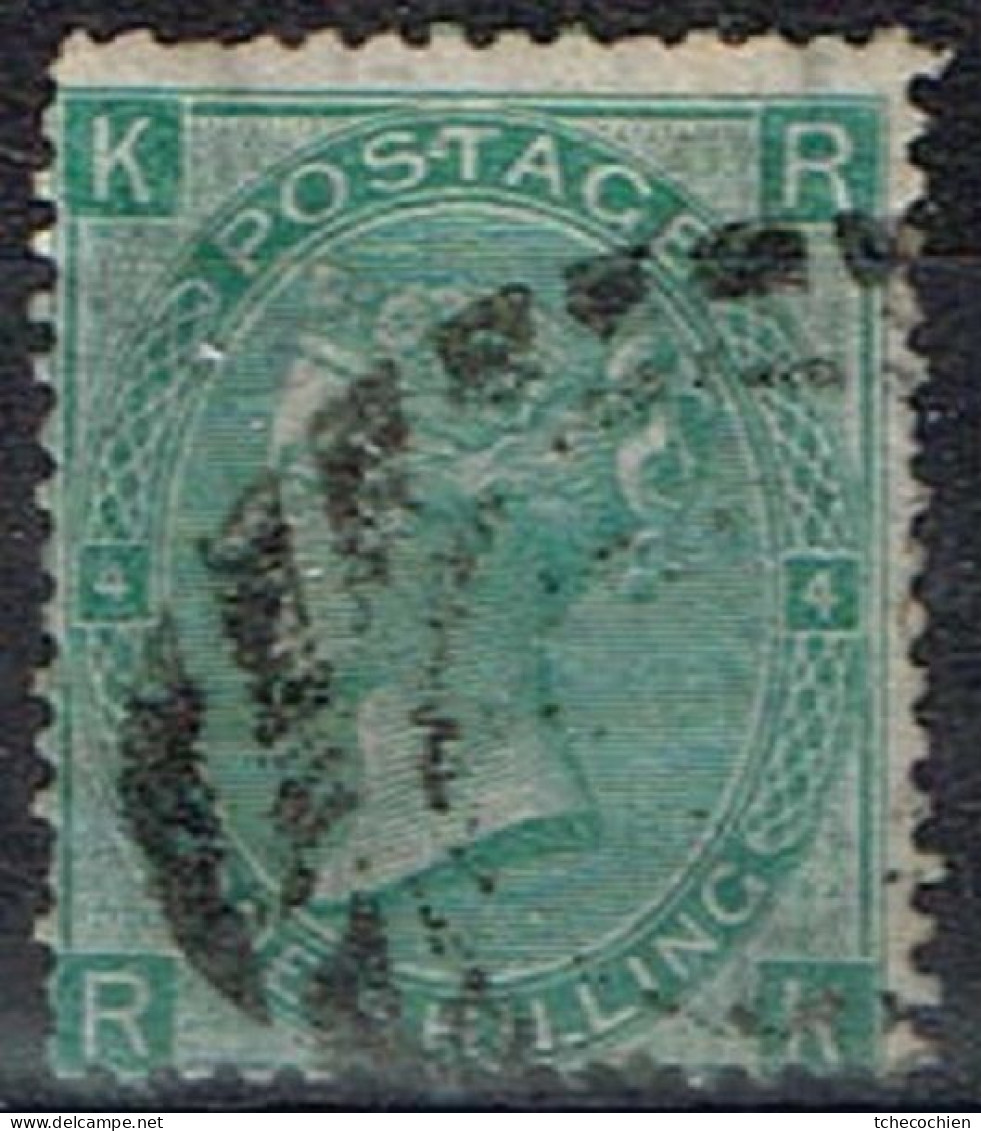 Grande-Bretagne - 1865 - Y&T N° 31, Planche 4, Oblitéré - Gebraucht
