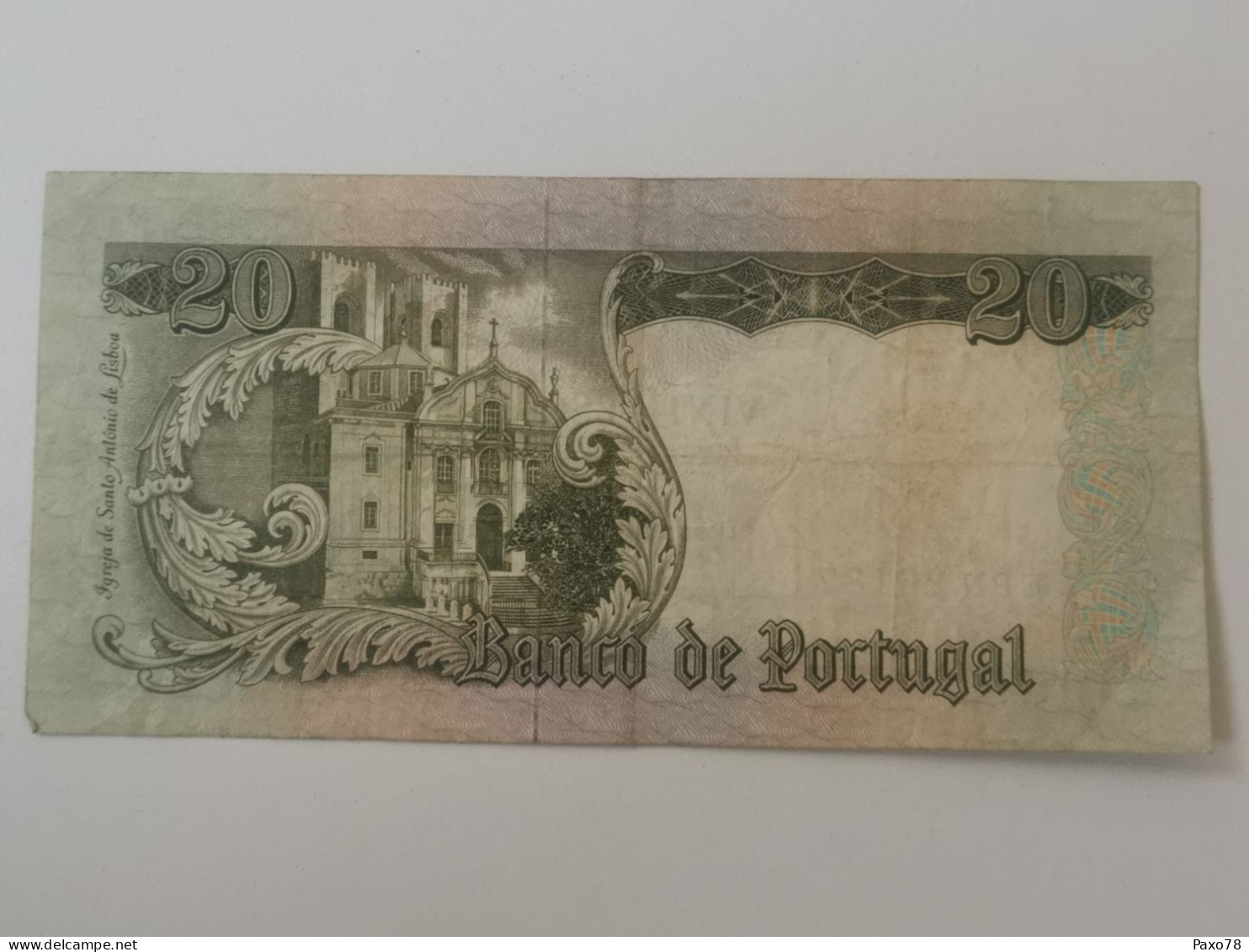 Portugal, 20 Escudos Santo Antonio 1954 - Portugal