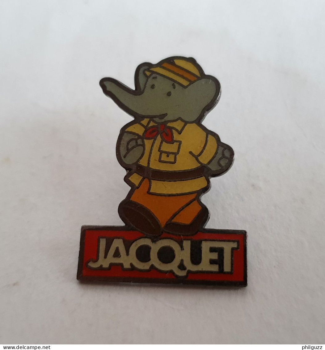 PIN'S JACQUET BABAR EXPLORATEUR - Pins