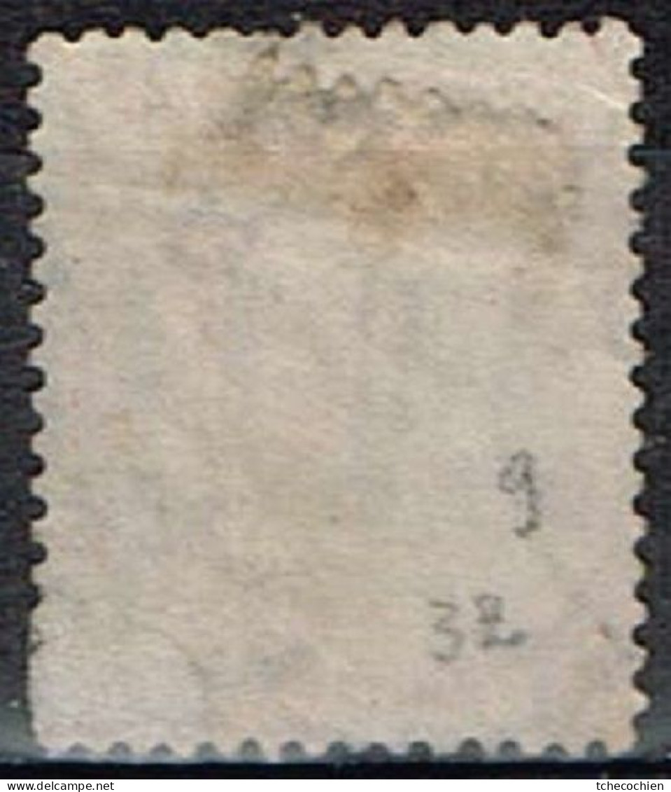 Grande-Bretagne - 1865 - Y&T N° 32, Planche 9, Oblitéré - Used Stamps