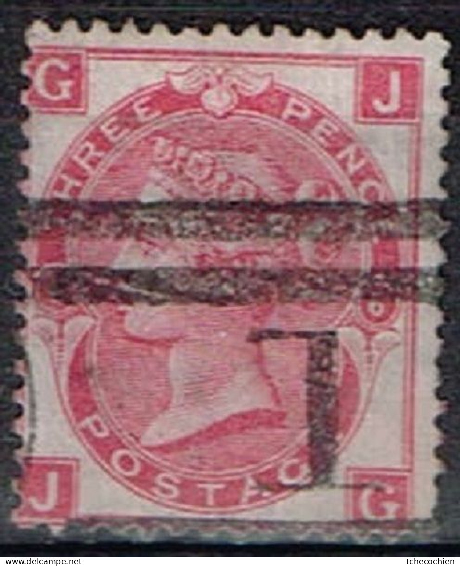 Grande-Bretagne - 1867 - Y&T N° 33, Planche 6, Oblitéré - Used Stamps