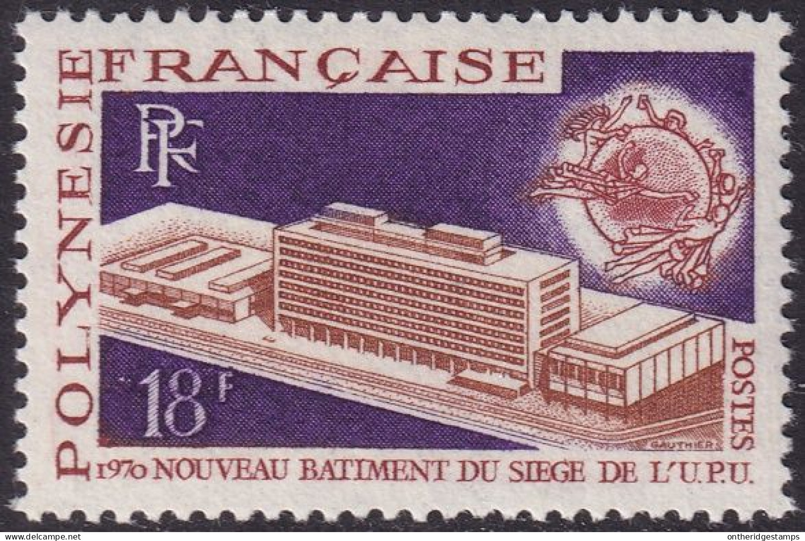 French Polynesia 1970 Sc 261  MNH** - Neufs