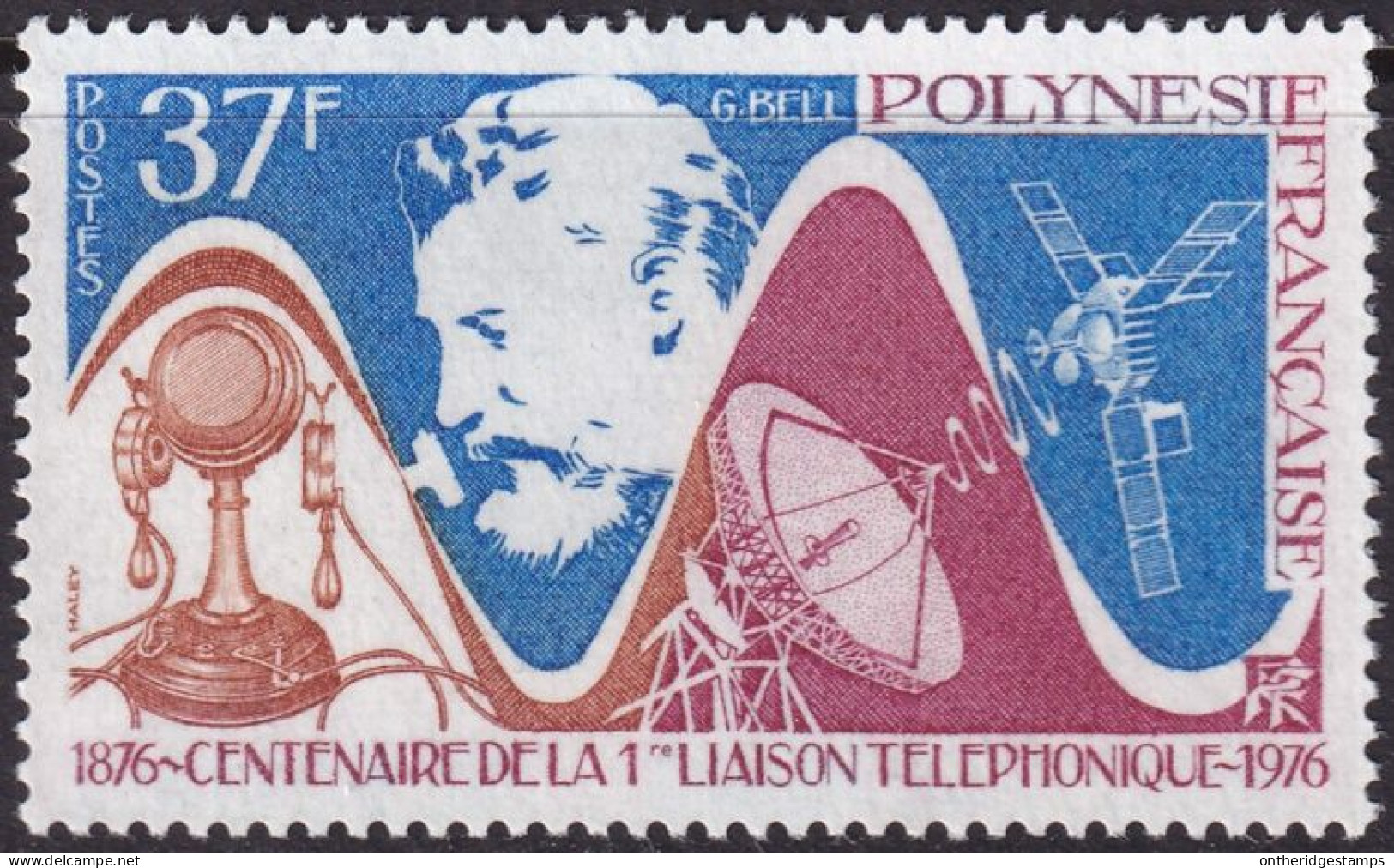 French Polynesia 1976 Sc 291  MNH** - Neufs