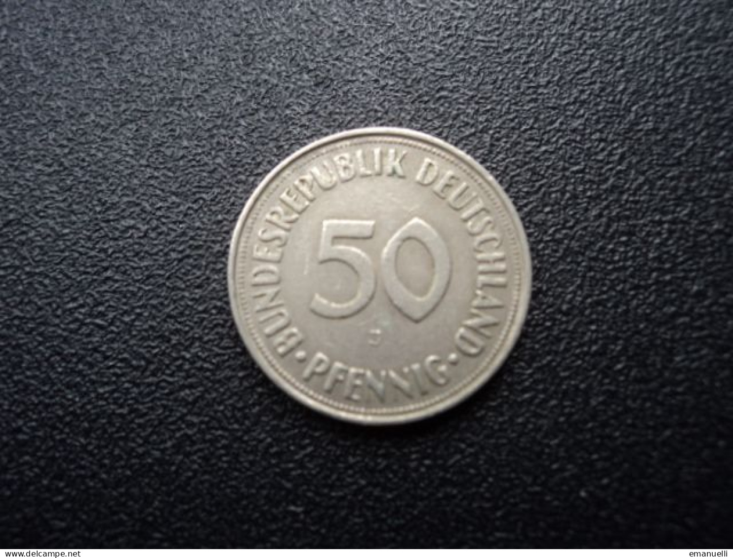 RÉPUBLIQUE FÉDÉRALE ALLEMANDE : 50 PFENNIG   1969 J   KM 109.1     SUP 55 * - 50 Pfennig