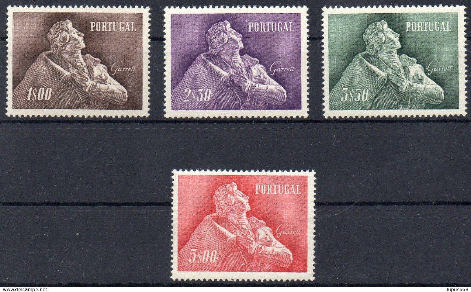 Portugal 1957 MiNr. 856/ 859  **/ Mnh ; Almeida Garrett - Neufs