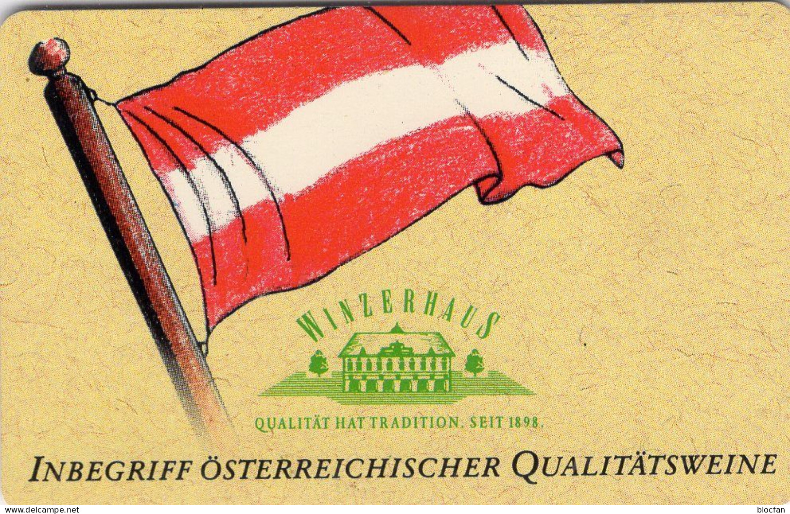 Wein-Welt TK K197/02.1994 O 20€ 4.000Exempl. Austria Qualitätswein Aus Weinhaus Mack/Schüle TC Vino Phonecard Of Germany - K-Serie : Serie Clienti