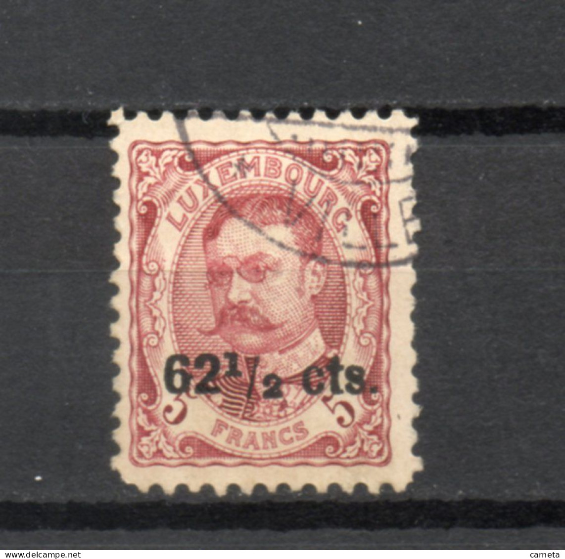 LUXEMBOURG    N° 88    OBLITERE   COTE 3.00€   GUILLAME IV  SURCHARGE - 1906 Guillermo IV