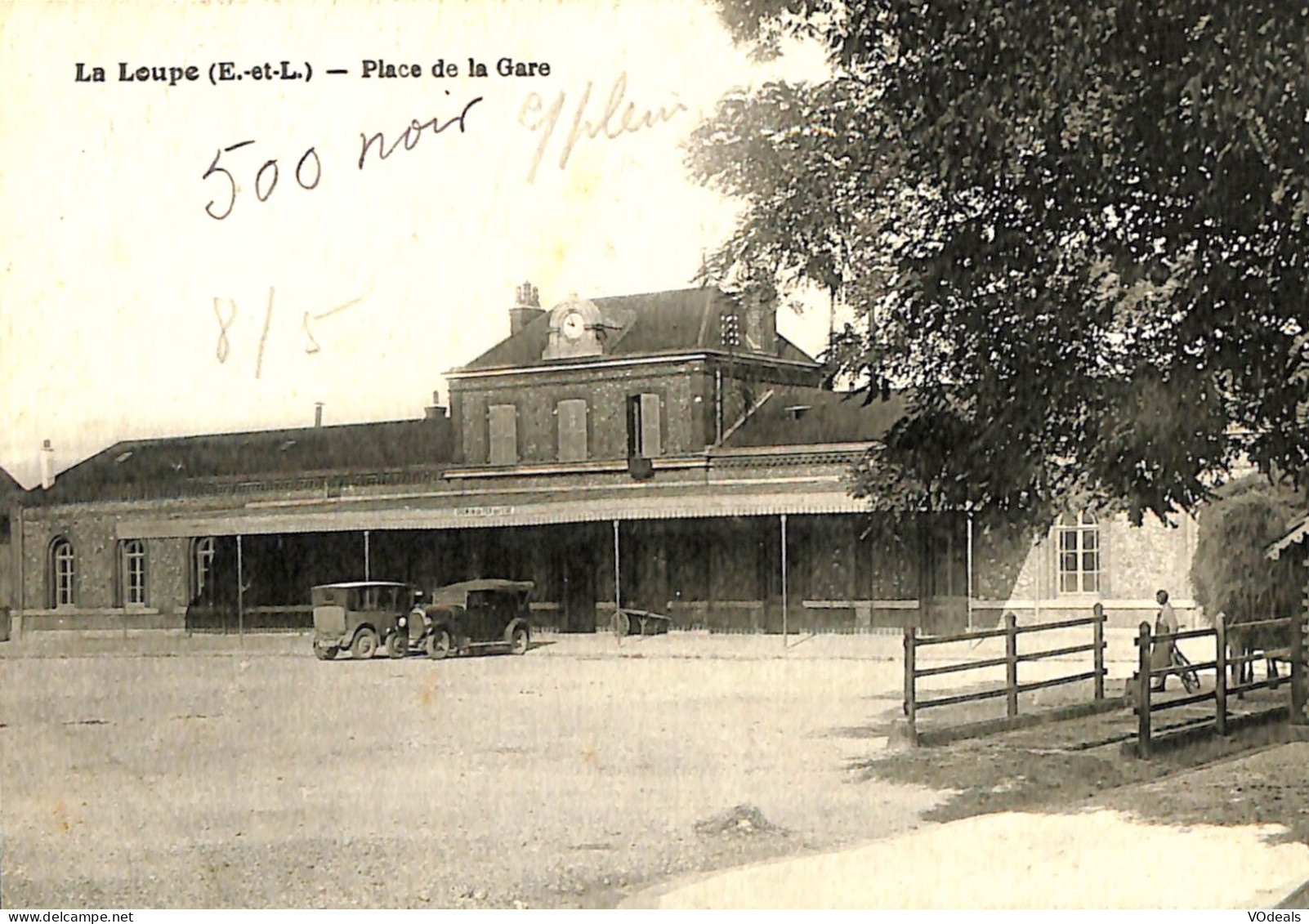 France (28) Eure Et Loire - La Loupe -  Place De La Gare - La Loupe