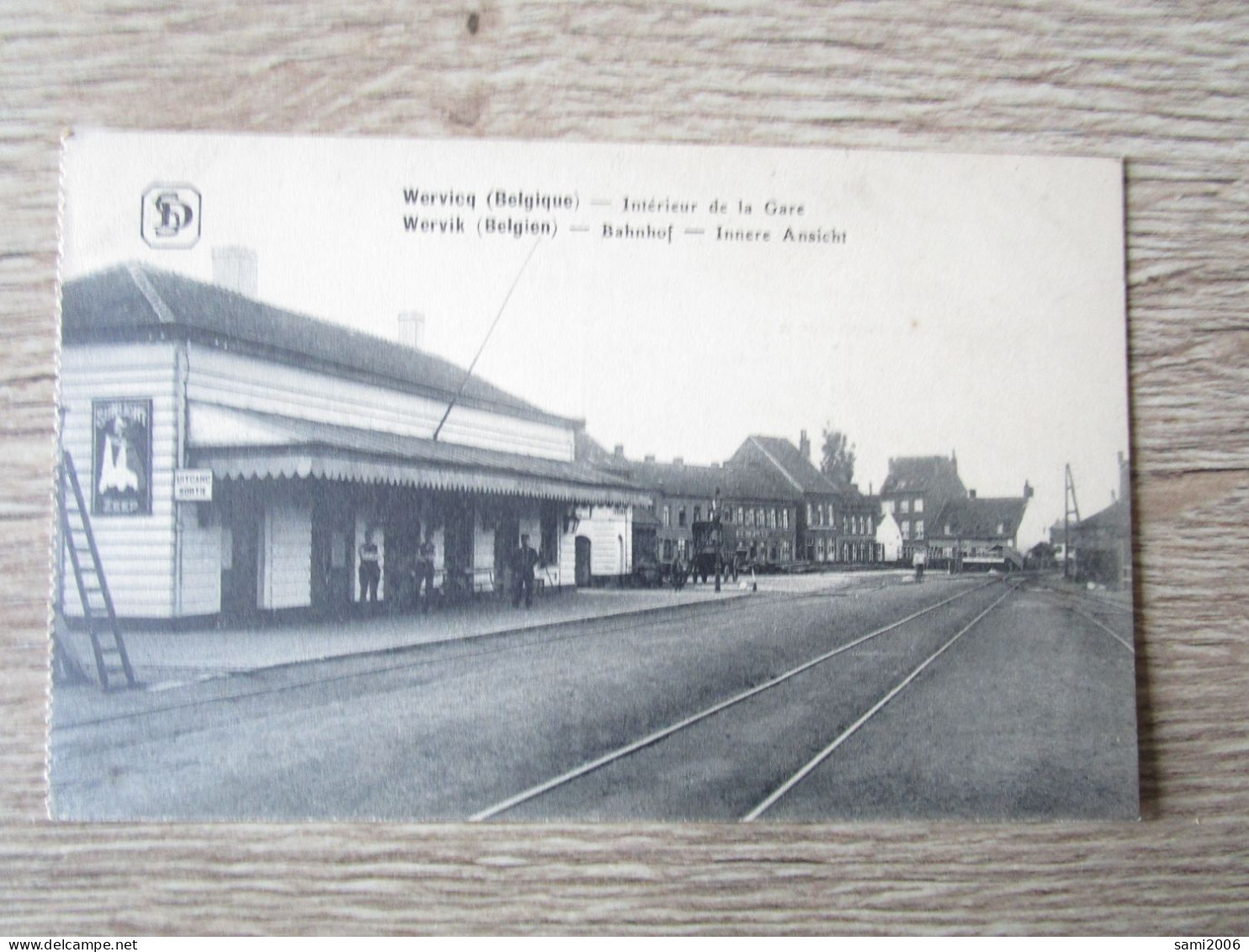 BELGIQUE WERVICQ WEVIK INTERIEUR DE LA GARE - Wervik