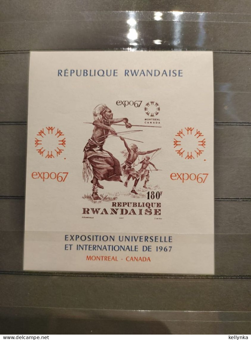 Rwanda - LX204C - Feuillet De Luxe - 1967 - MNH - Ongebruikt