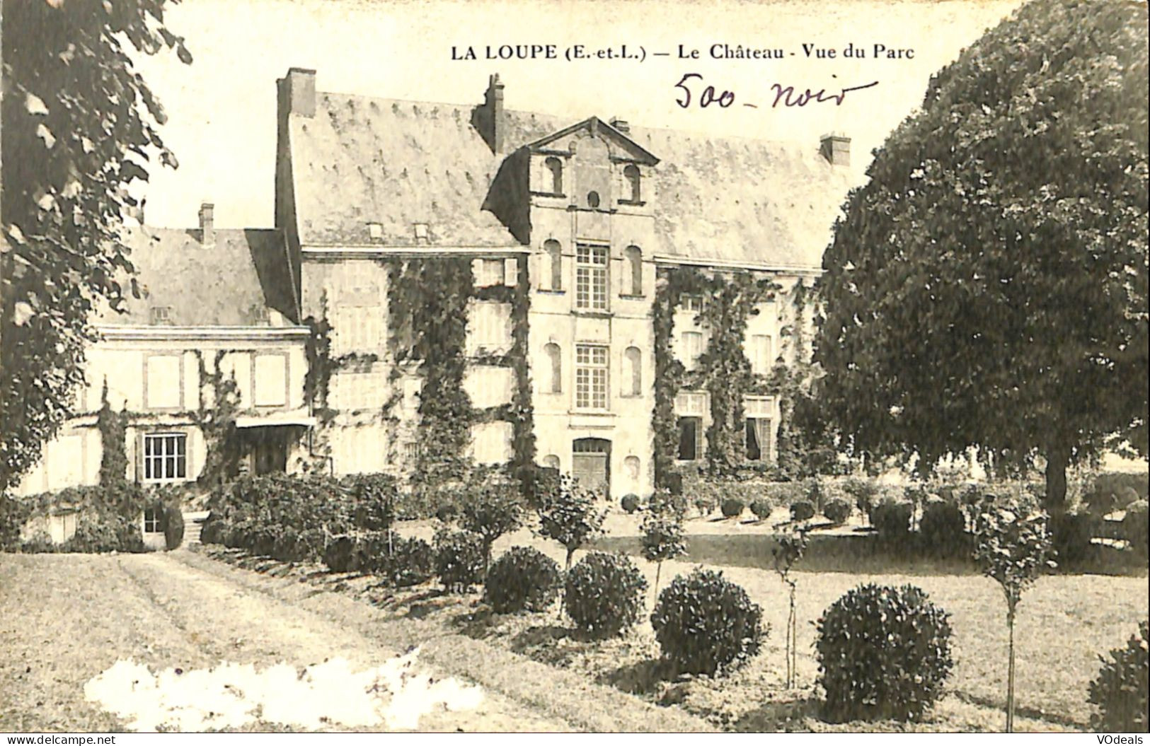 France (28) Eure Et Loire - La Loupe - Le Château - Vue Du Parc - La Loupe