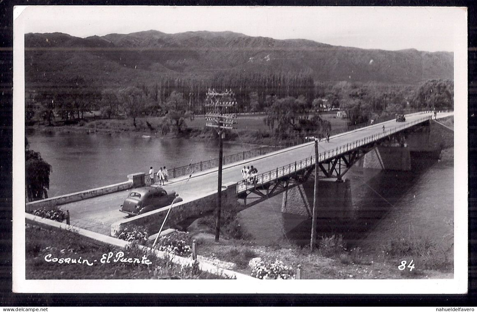 PH - Photo Originale - ARGENTINA - CORDOBA - COSQUIN, EL PUENTE - América