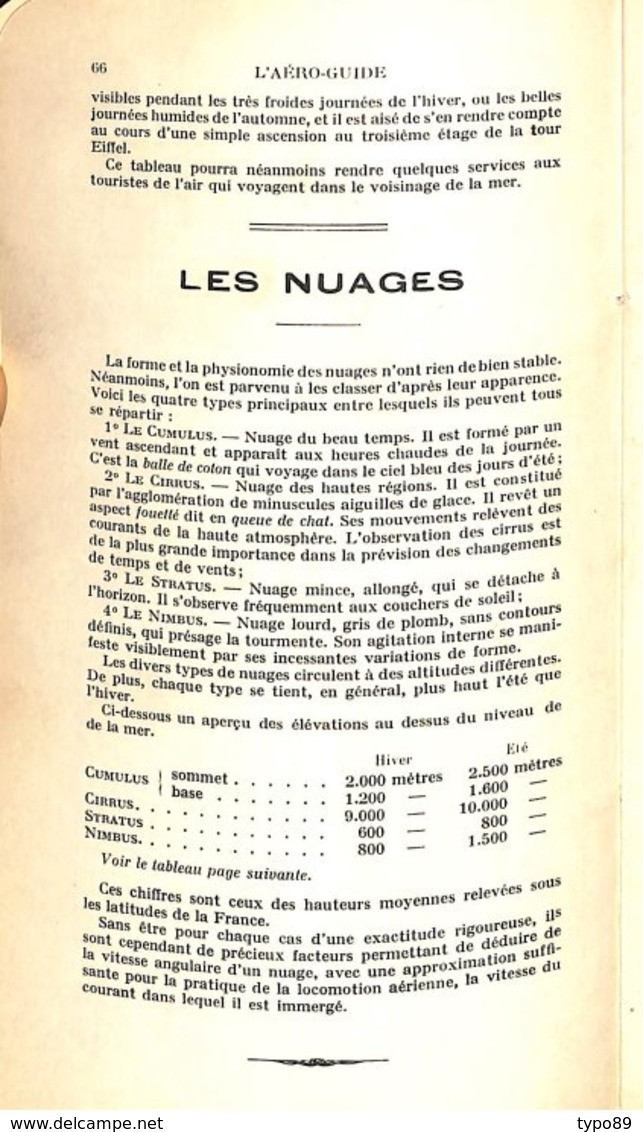 47 E 743 - GUIDE - Aéroguide Pour Les Touristes De L'air - 1912 - Aéroplanes - Edition BLONDEL LA ROUGERY - AeroAirplanes